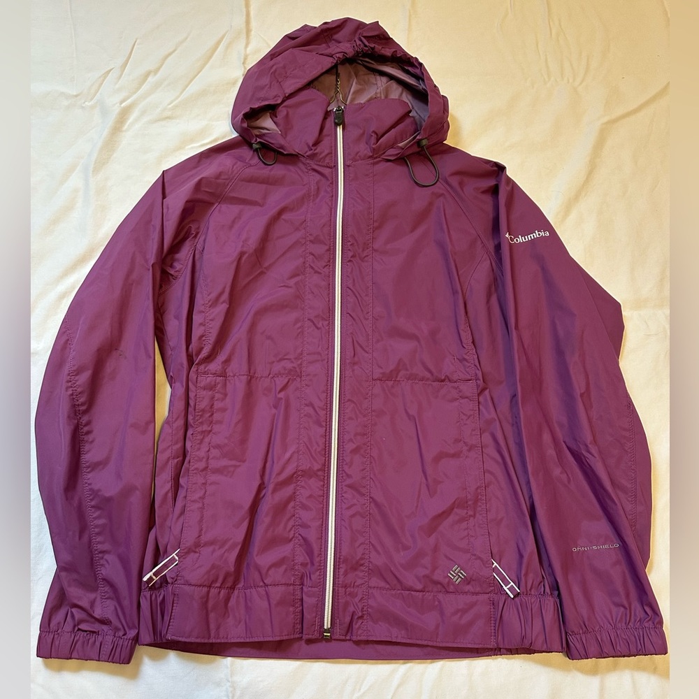 Columbia rain jacket, small